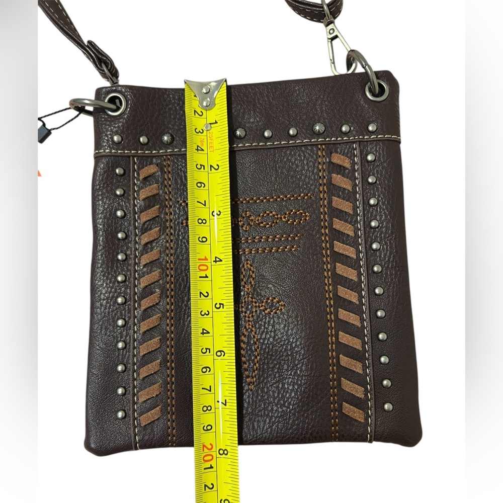 American Bling AB Cellphone Crossbody (CLB) bag made of faux leather - Picture 8 of 12